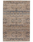 Jaipur Sanaa by Nikki Chu Tamari Tribal Tan Blue SBC09 Area Rug