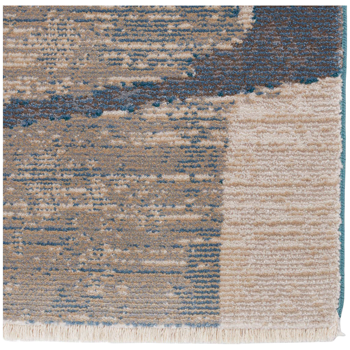 Jaipur Sanaa by Nikki Chu Lehana Abstract Blue Gray SBC12 Area Rug