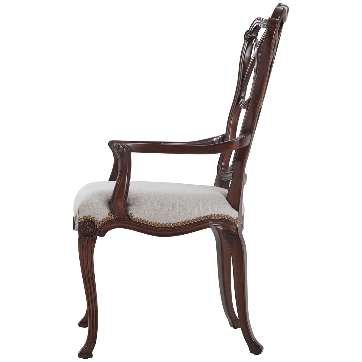 Theodore Alexander The Apex Dining Armchair, Set of 2