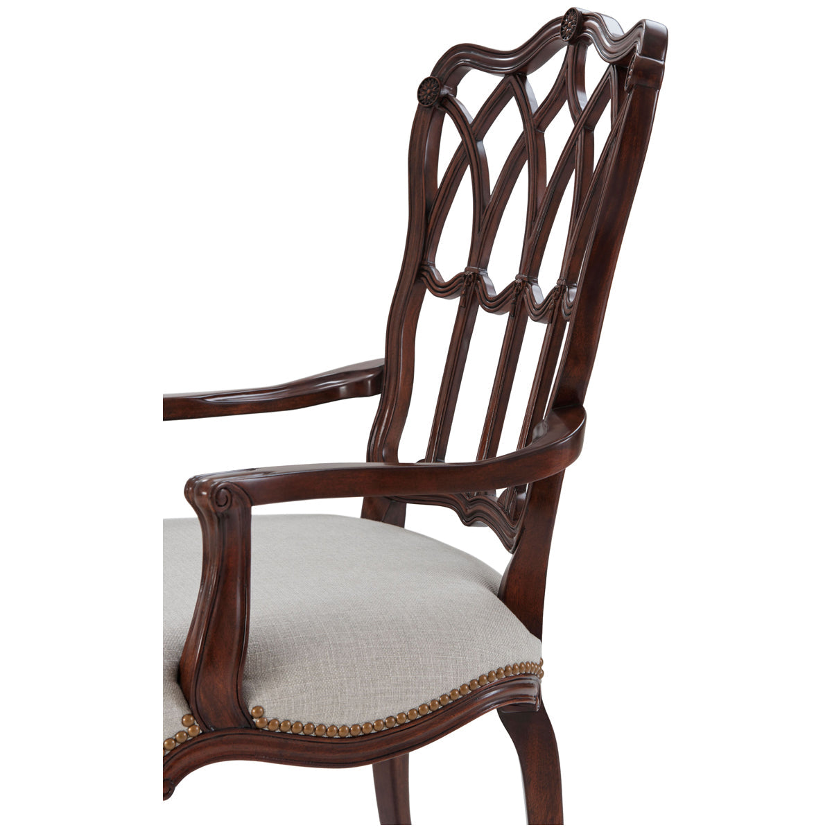 Theodore Alexander The Apex Dining Armchair, Set of 2