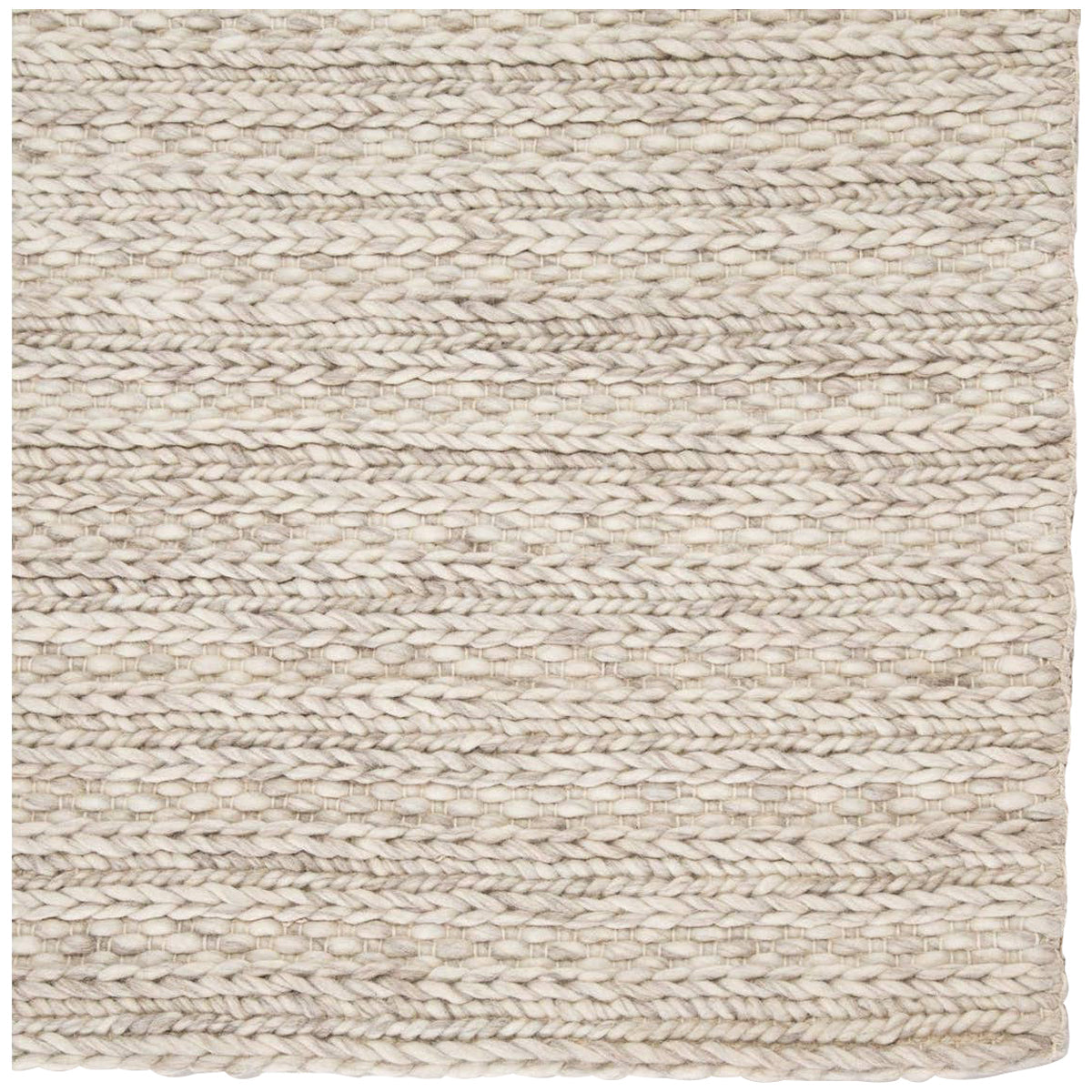 Jaipur Scandinavia Rakel Grams Solid Cream Light Gray SCR14 Area Rug