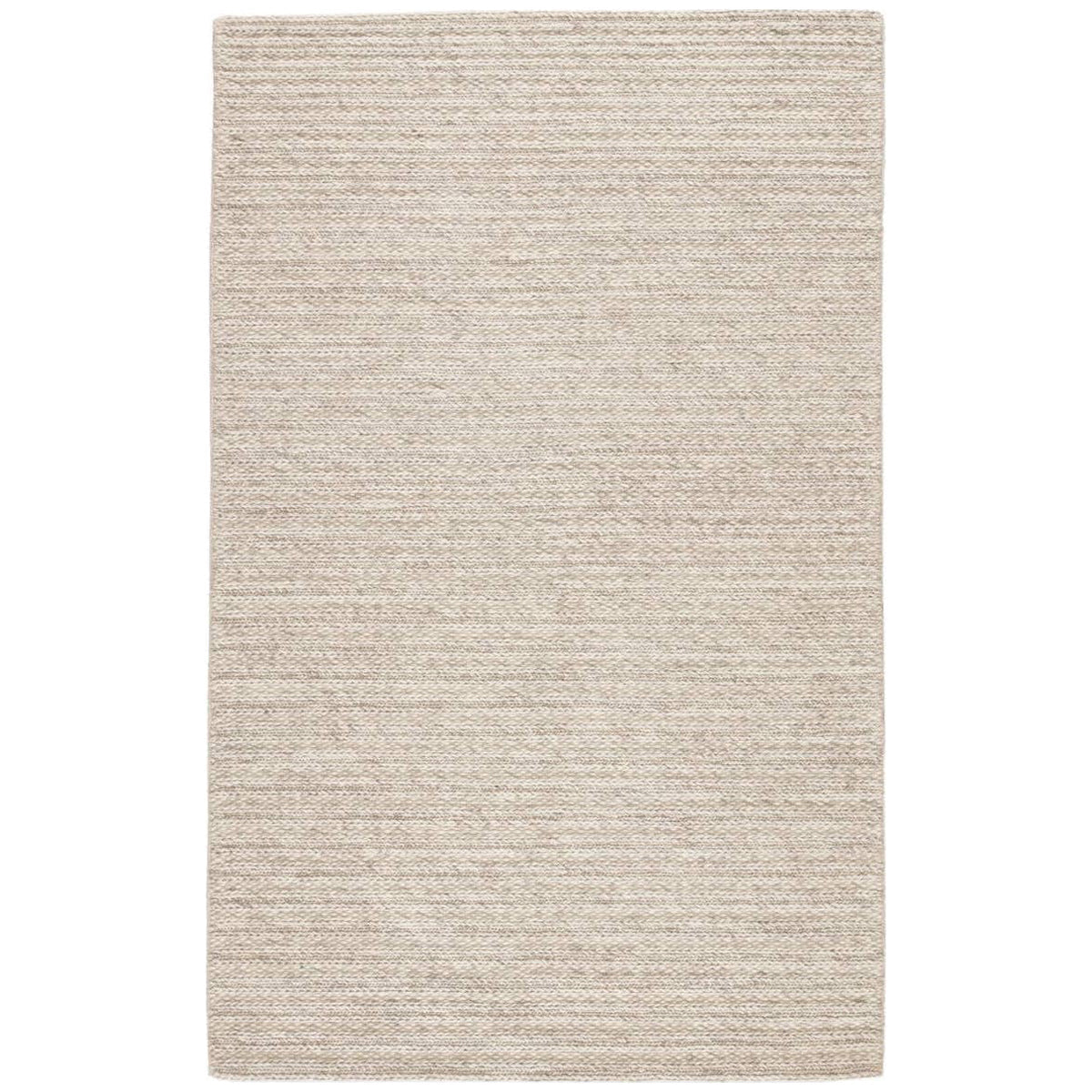 Jaipur Scandinavia Rakel Grams Solid Cream Light Gray SCR14 Area Rug