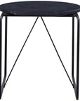 Thomas Bina Georgina Side Table - Black Marble