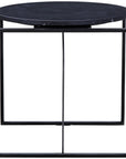 Thomas Bina Georgina Side Table - Black Marble