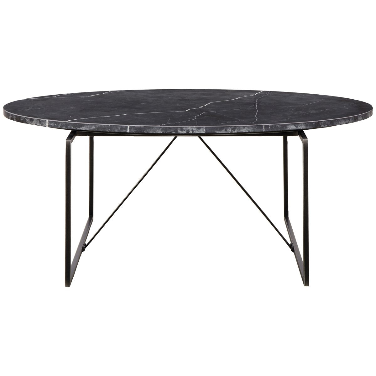 Thomas Bina Georgina Coffee Table - Black Marble