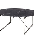 Thomas Bina Georgina Coffee Table - Black Marble