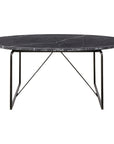 Thomas Bina Georgina Coffee Table - Black Marble