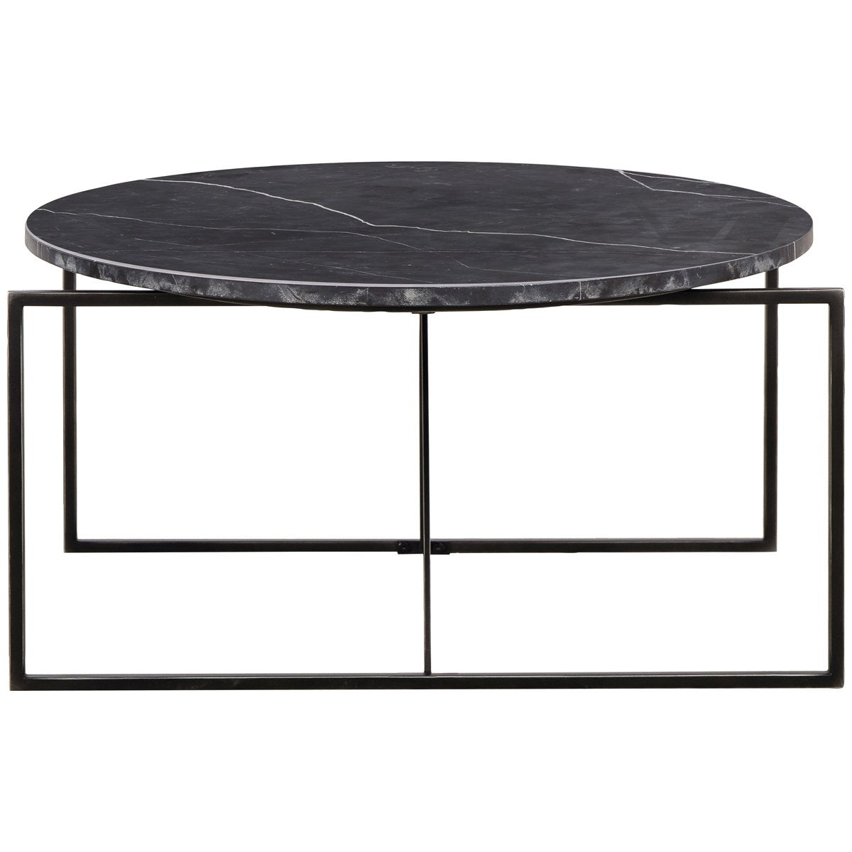 Thomas Bina Georgina Coffee Table - Black Marble