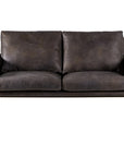 Thomas Bina Vanessa 2-Seater Sofa - Destroyed Black Leather