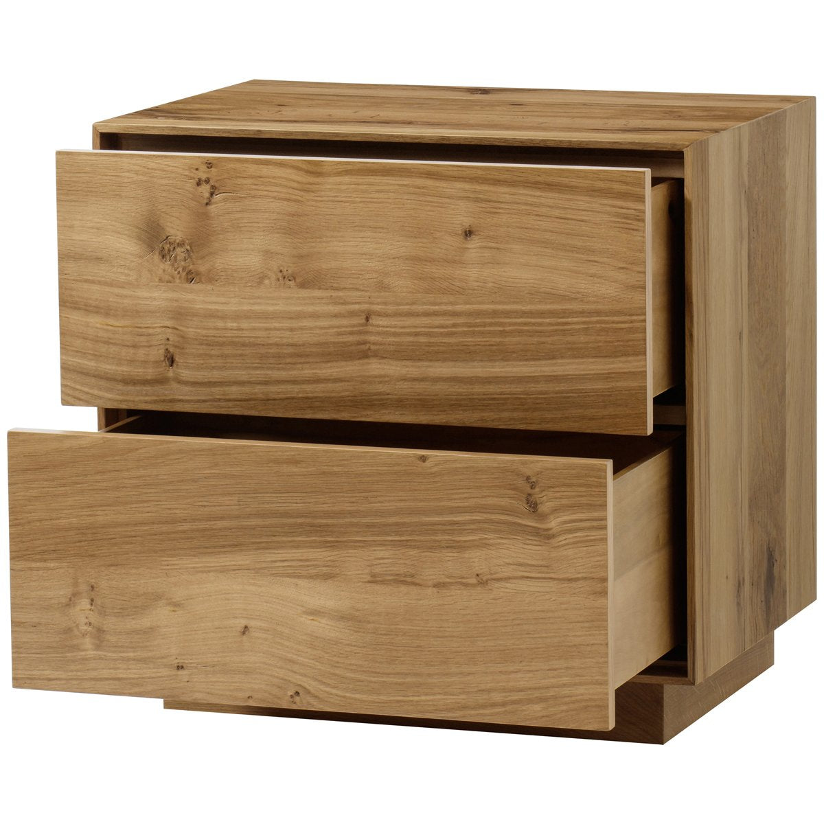 Thomas Bina Sands 2-Drawer Nightstand - Natural Oak