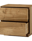 Thomas Bina Sands 2-Drawer Nightstand - Natural Oak