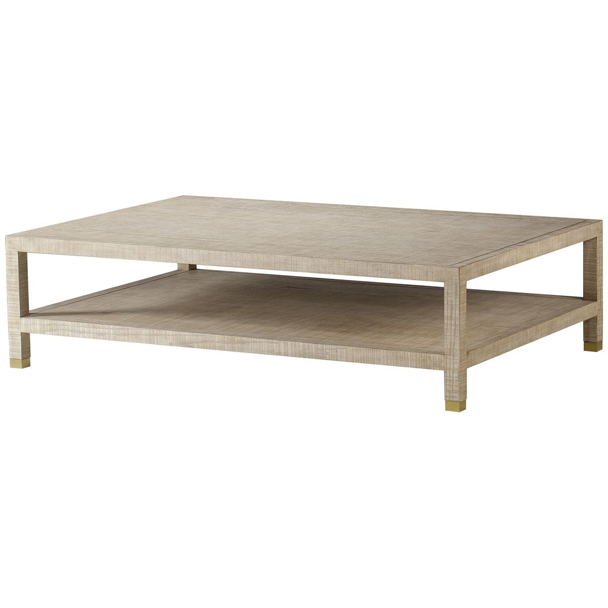 Sonder Living Raffles Grand Coffee Table - Natural