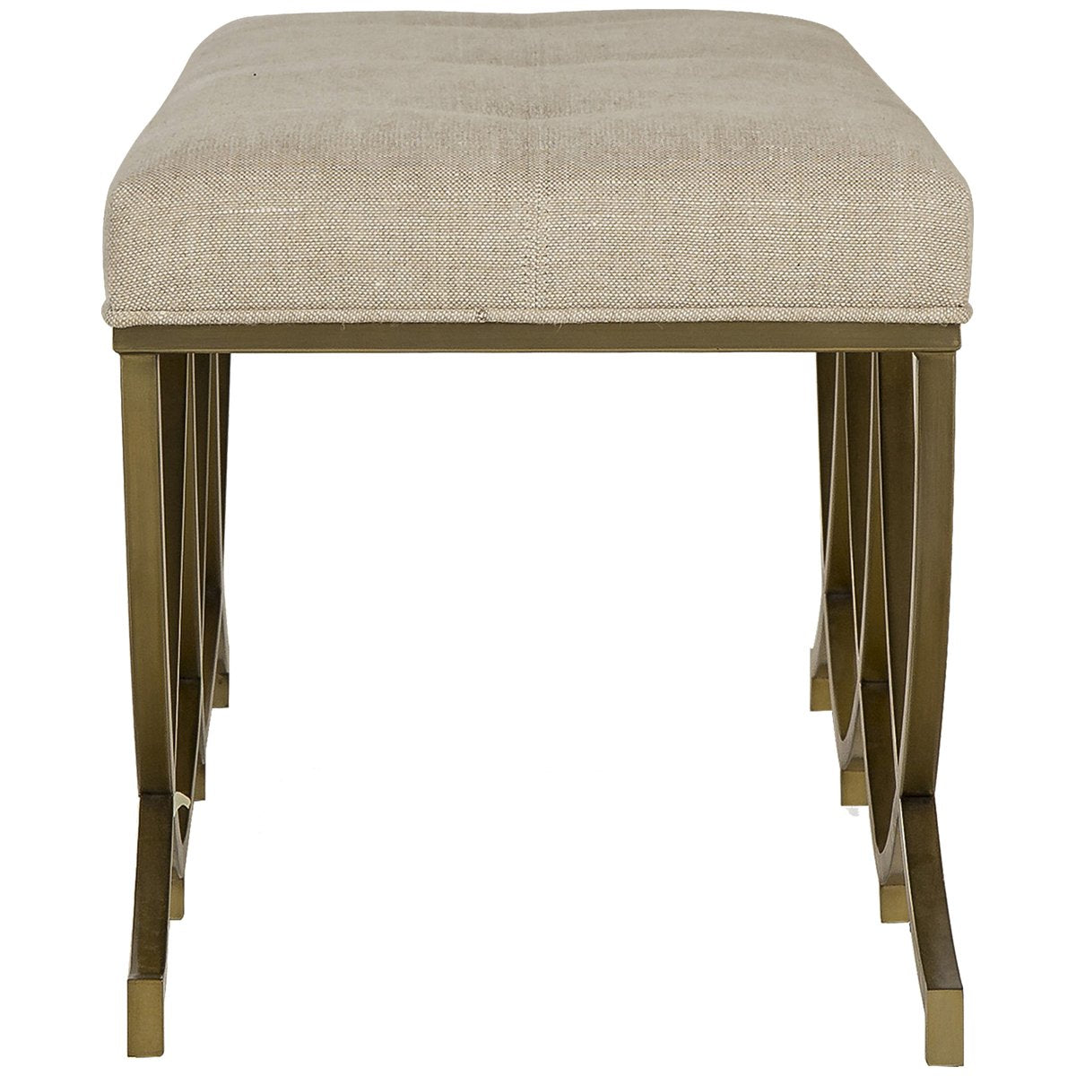 Sonder Living Olivia Bench - Textured Linen