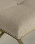 Sonder Living Olivia Bench - Textured Linen