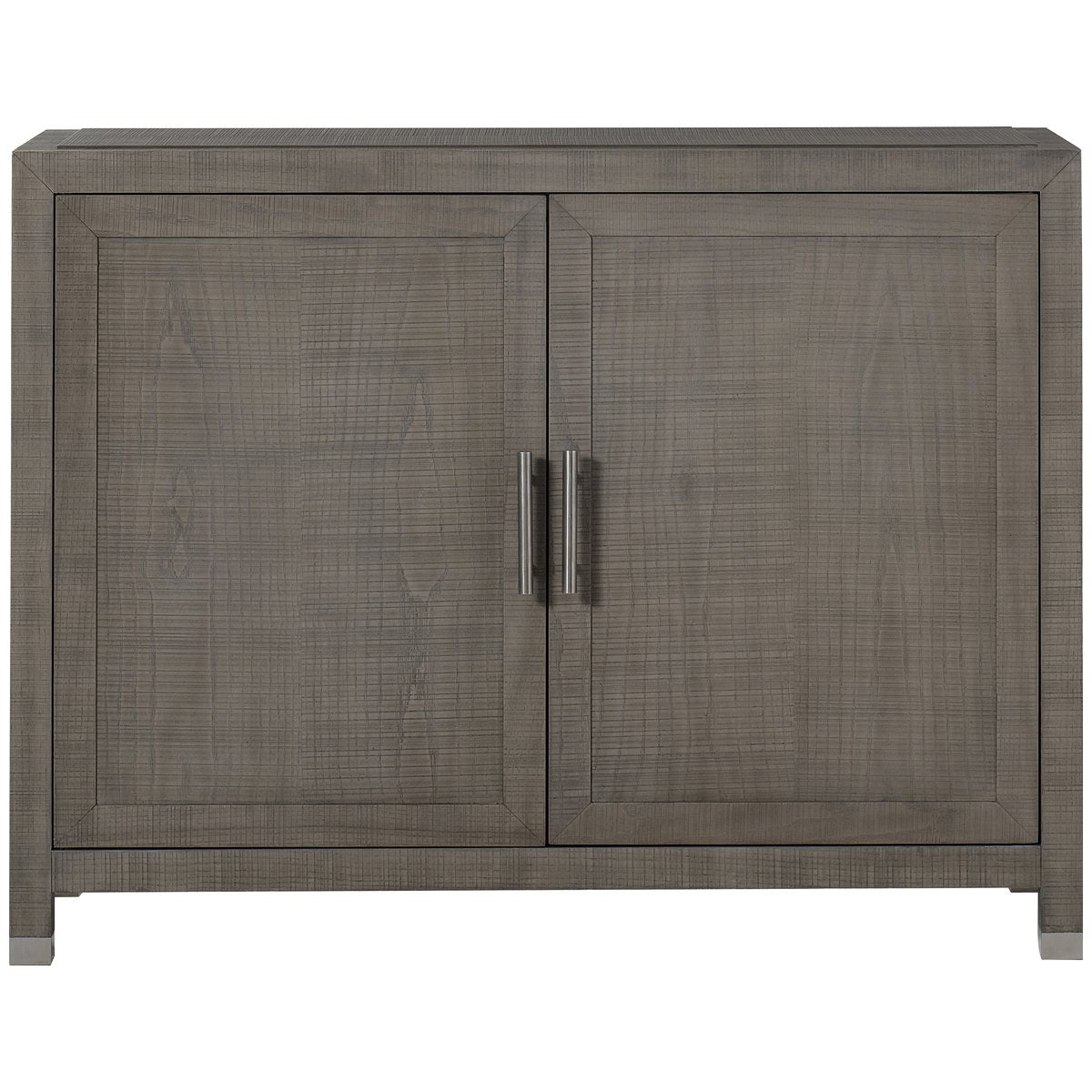 Sonder Living Raffles 2-Door Credenza - Grey and Pewter