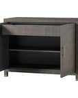 Sonder Living Raffles 2-Door Credenza - Grey and Pewter