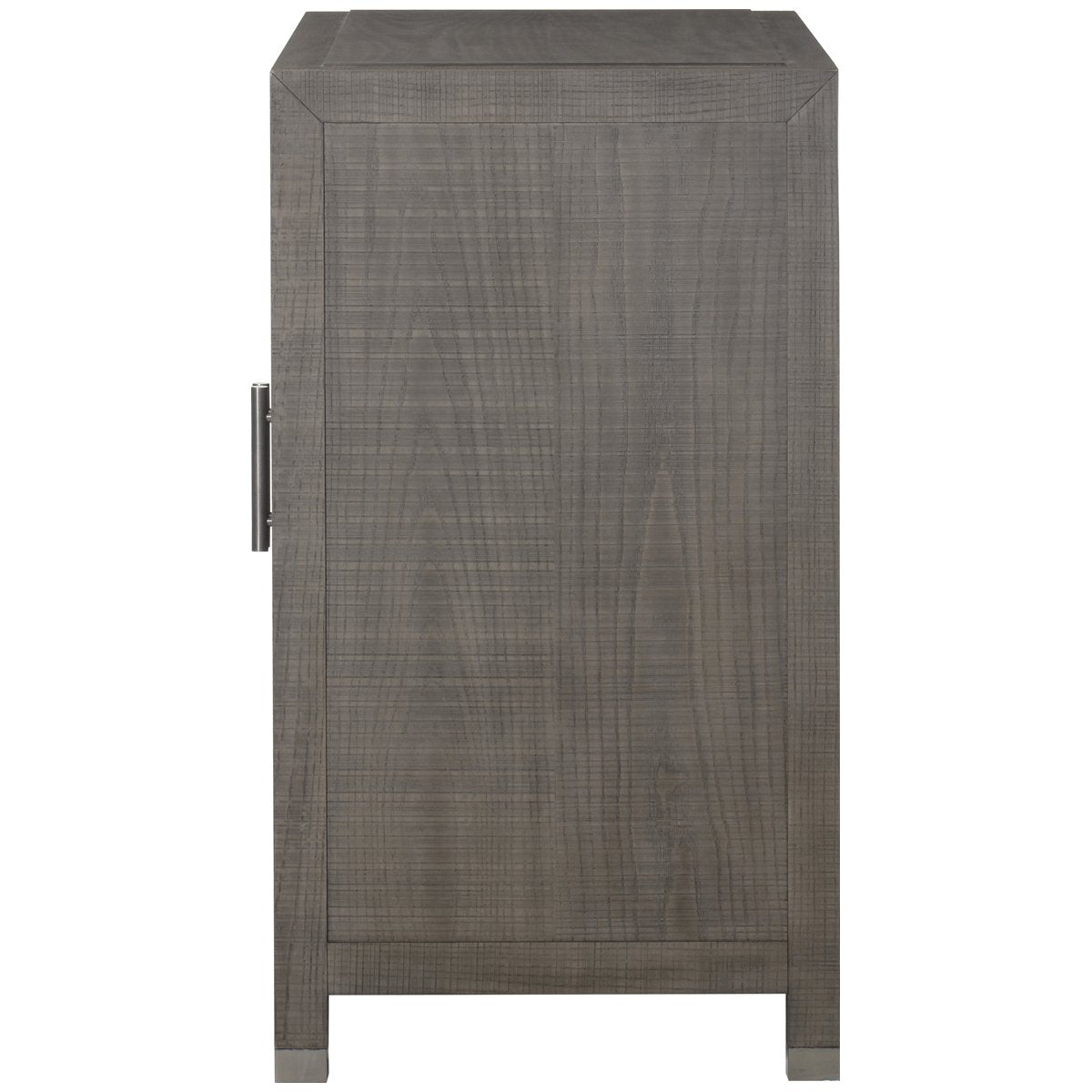 Sonder Living Raffles 2-Door Credenza - Grey and Pewter