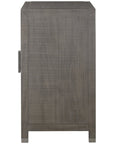 Sonder Living Raffles 2-Door Credenza - Grey and Pewter