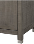 Sonder Living Raffles 2-Door Credenza - Grey and Pewter