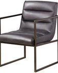 Sonder Living Noah Arm Chair - Saddle Brown