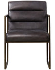 Sonder Living Noah Arm Chair - Saddle Brown