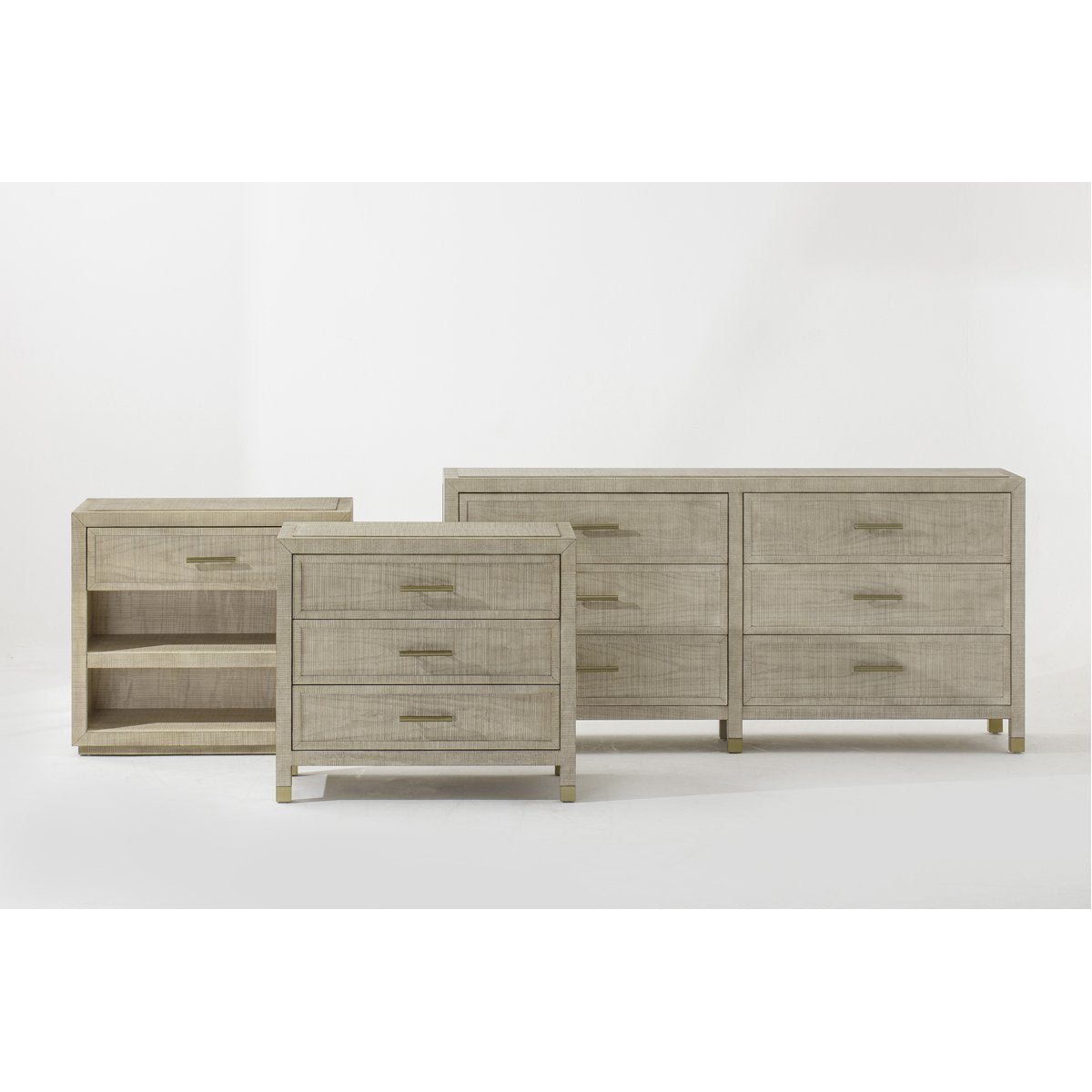 Sonder Living Raffles 6-Drawer Dresser - Natural