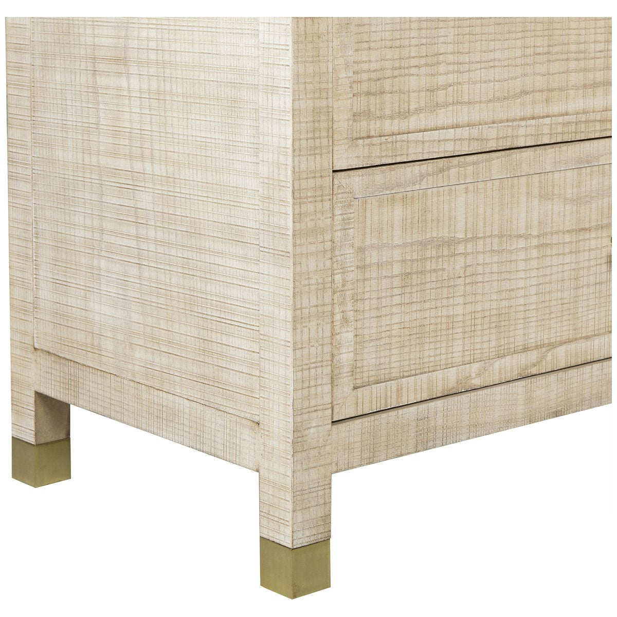 Sonder Living Raffles 6-Drawer Dresser - Natural