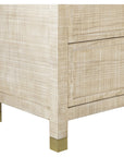 Sonder Living Raffles 6-Drawer Dresser - Natural