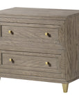 Sonder Living Claiborne 2-Drawer Nightstand