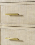 Sonder Living Raffles 5-Drawer Chest - Natural