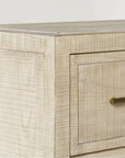 Sonder Living Raffles 5-Drawer Chest - Natural