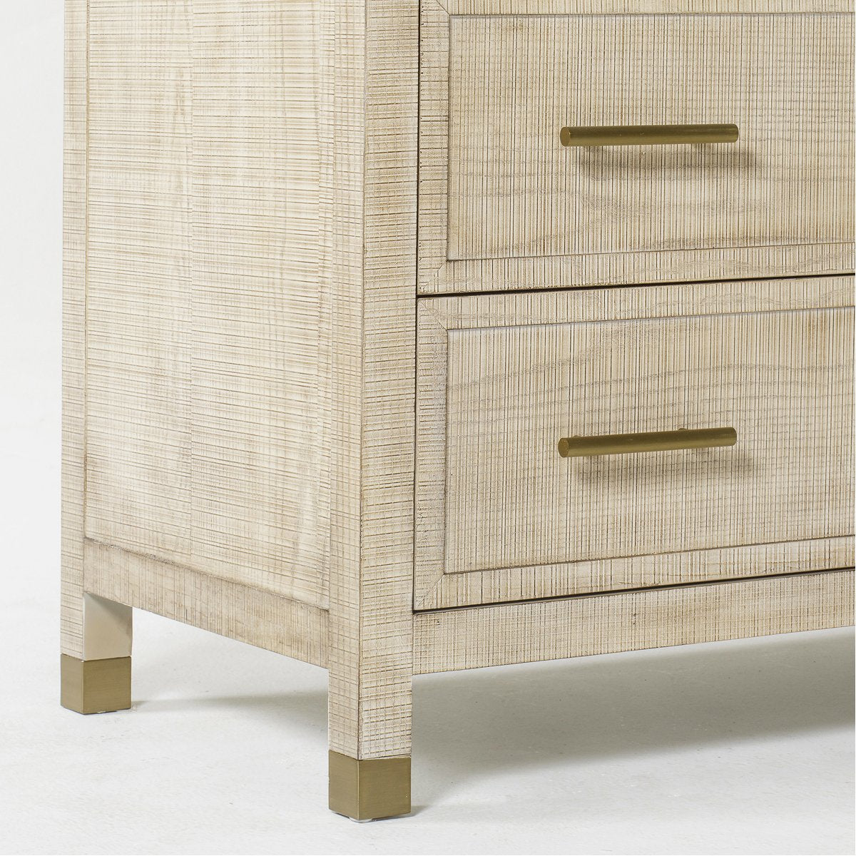 Sonder Living Raffles 5-Drawer Chest - Natural