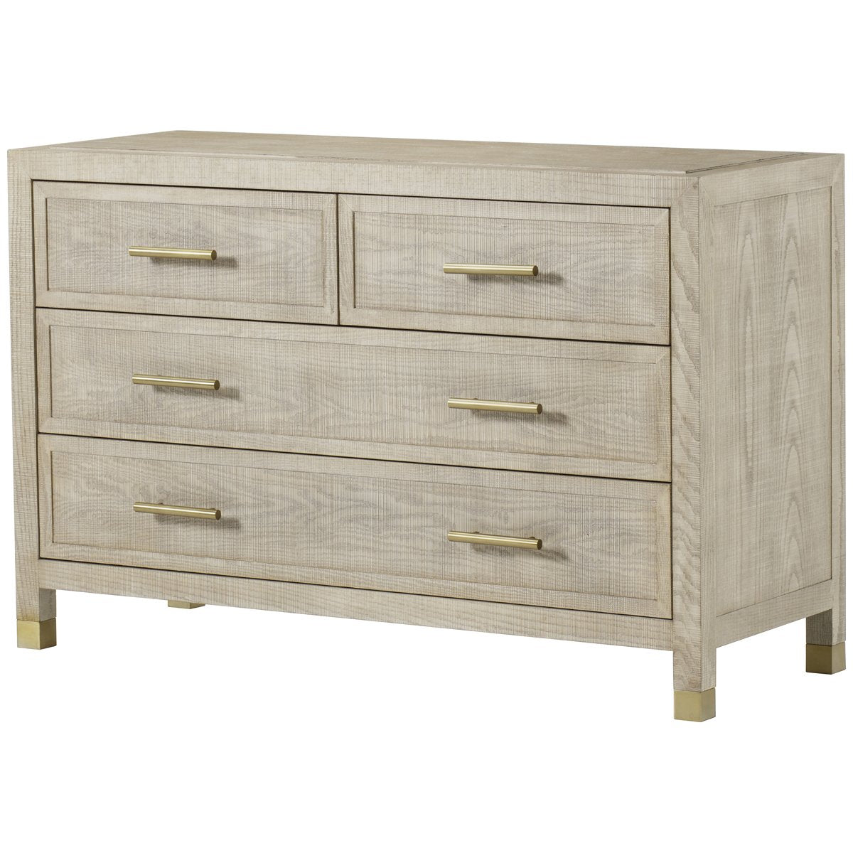 Sonder Living Raffles 4-Drawer Chest - Natural