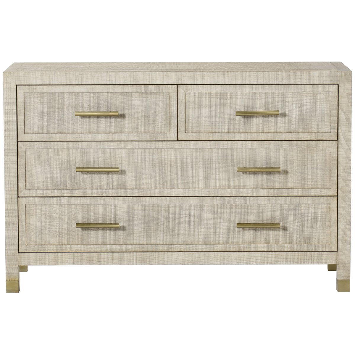 Sonder Living Raffles 4-Drawer Chest - Natural