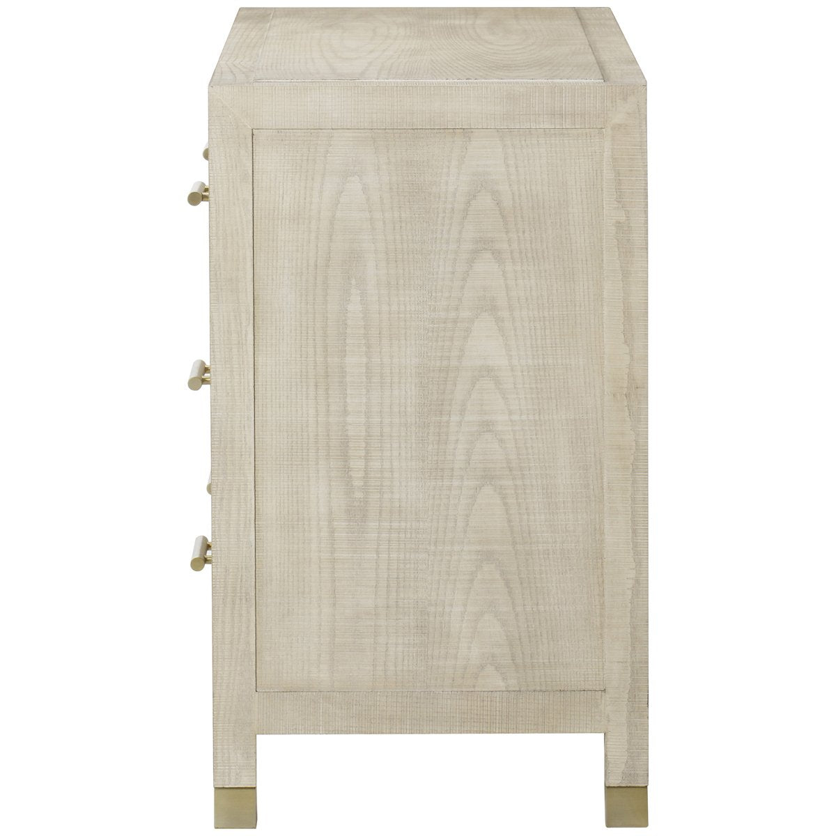 Sonder Living Raffles 4-Drawer Chest - Natural