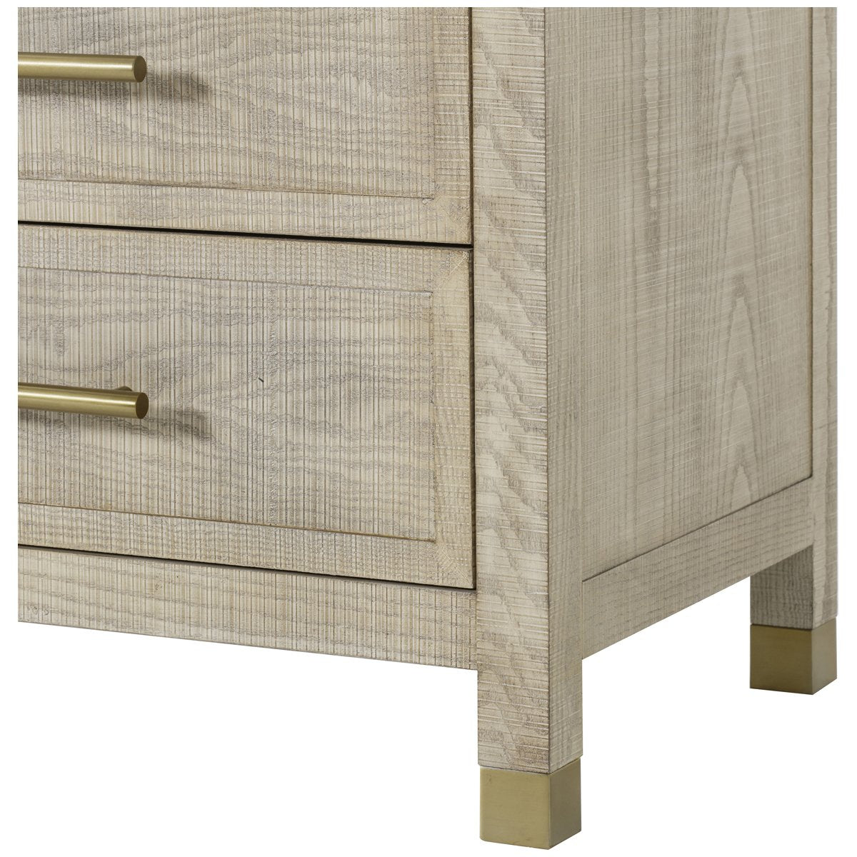 Sonder Living Raffles 4-Drawer Chest - Natural