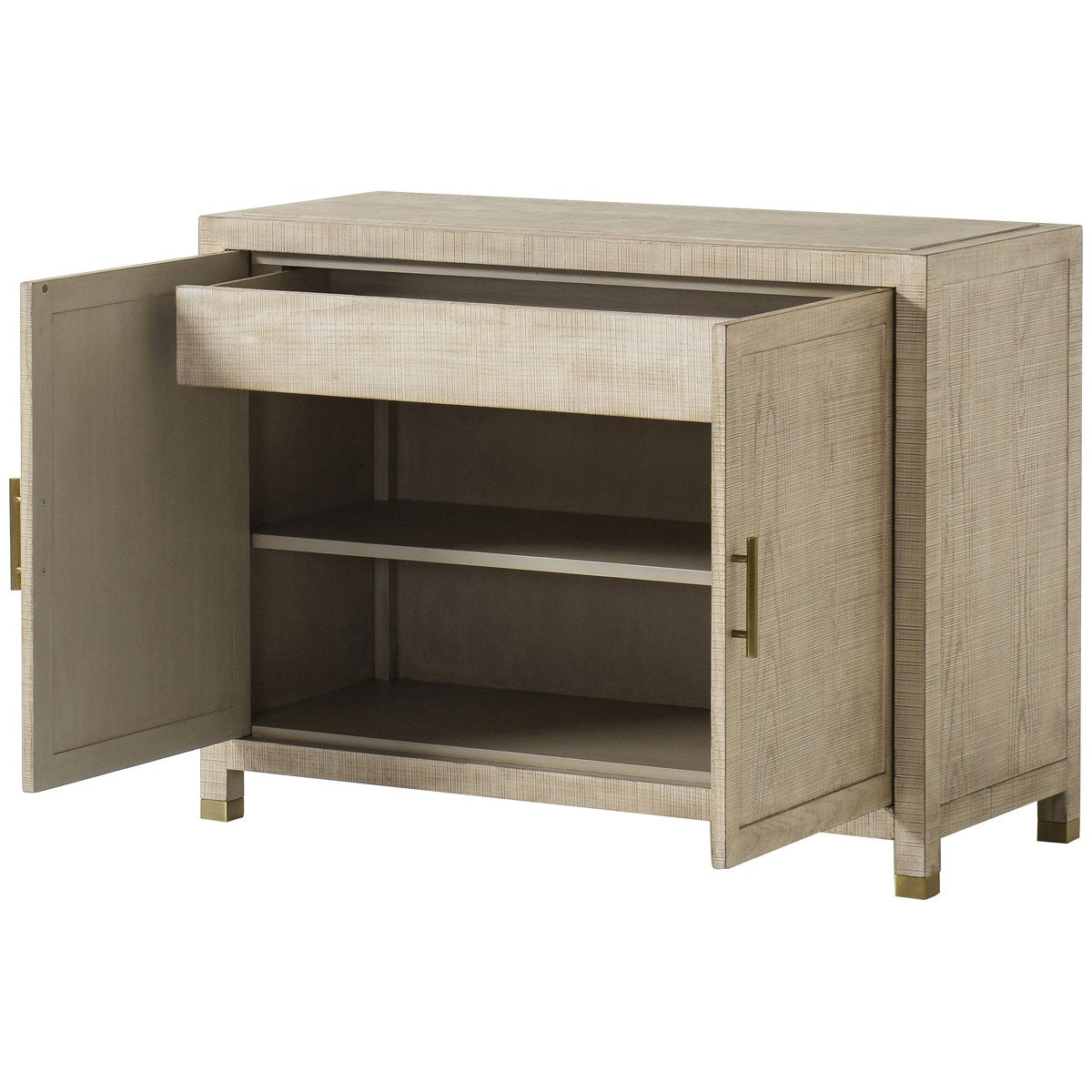 Sonder Living Raffles 2-Door Credenza - Natural