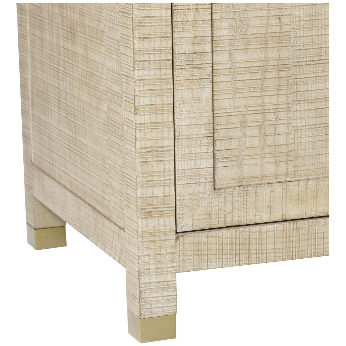 Sonder Living Raffles 2-Door Credenza - Natural