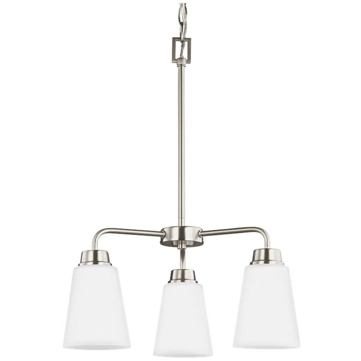 Sea Gull Lighting Kerrville Transitional Three Light Chandelier