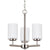 Sea Gull Lighting Oslo Contemporary Three Light Chandelier