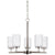 Sea Gull Lighting Oslo Contemporary Five Light Chandelier