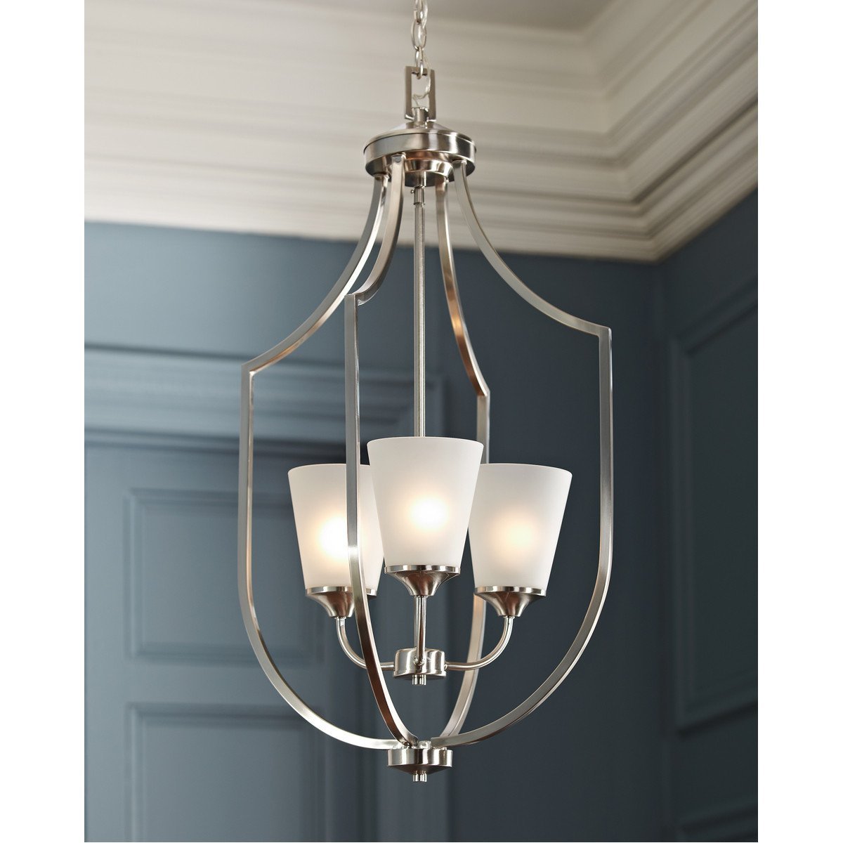 Sea Gull Lighting Hanford Transitional Nine Light Chandelier