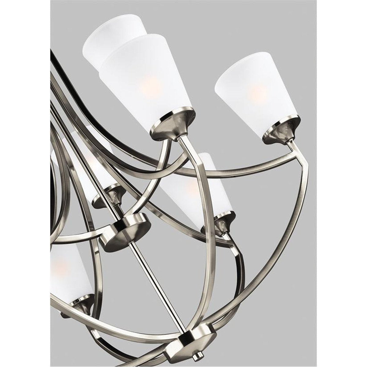 Sea Gull Lighting Hanford Transitional Nine Light Chandelier