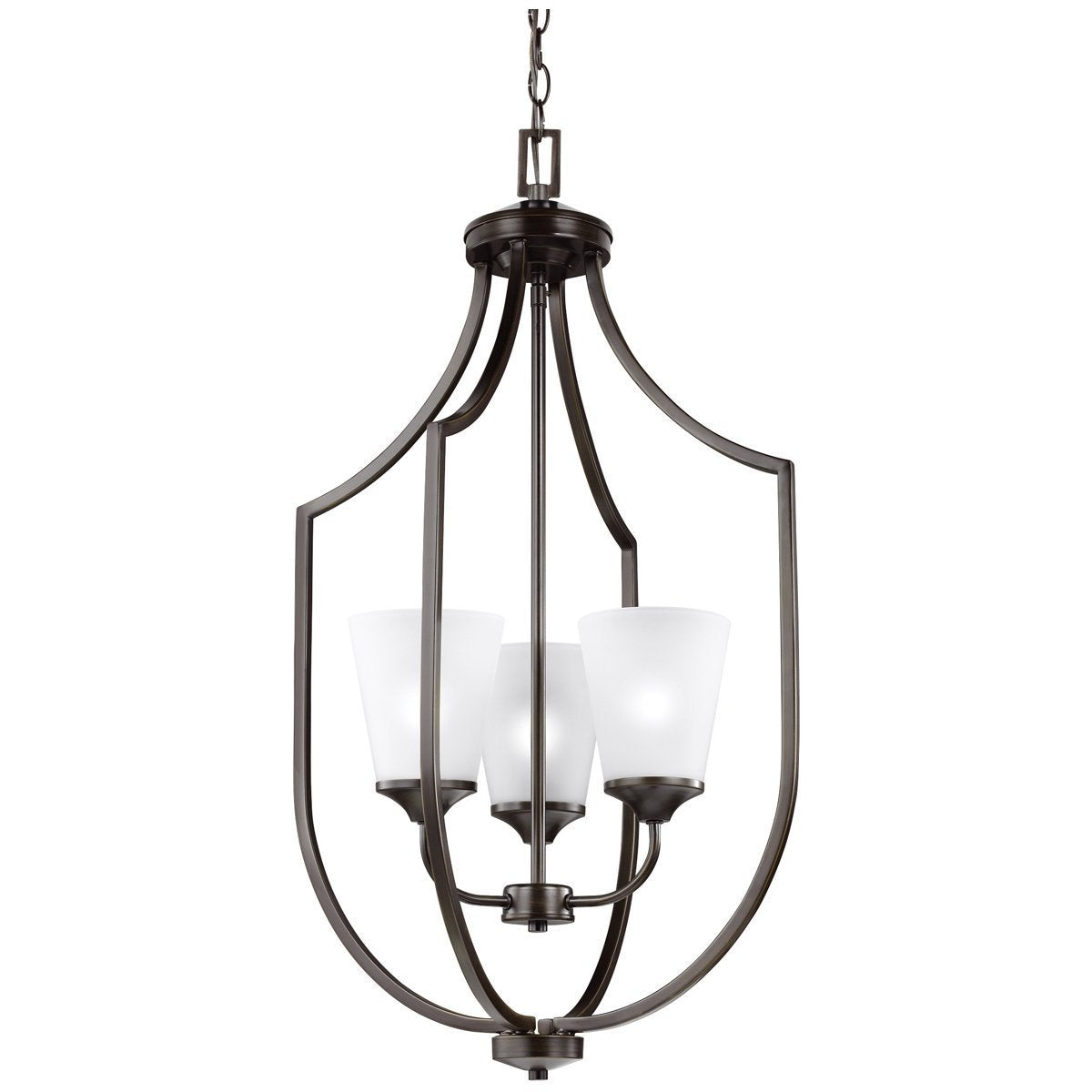 Sea Gull Lighting Hanford Three Light Hall Foyer Pendant