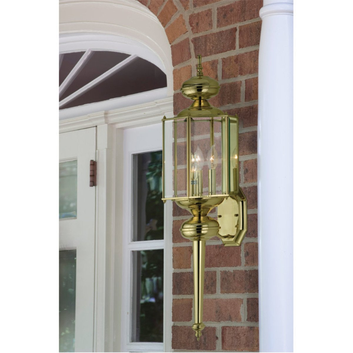 Sea Gull Lighting One Light Outdoor Semi-Flush Convertible Pendant