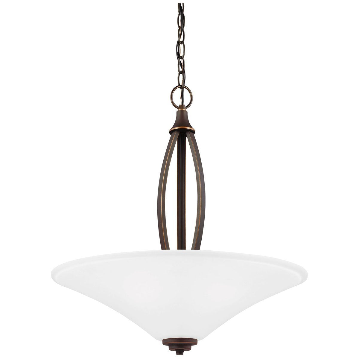 Sea Gull Lighting Metcalf Transitional Three Light Pendant