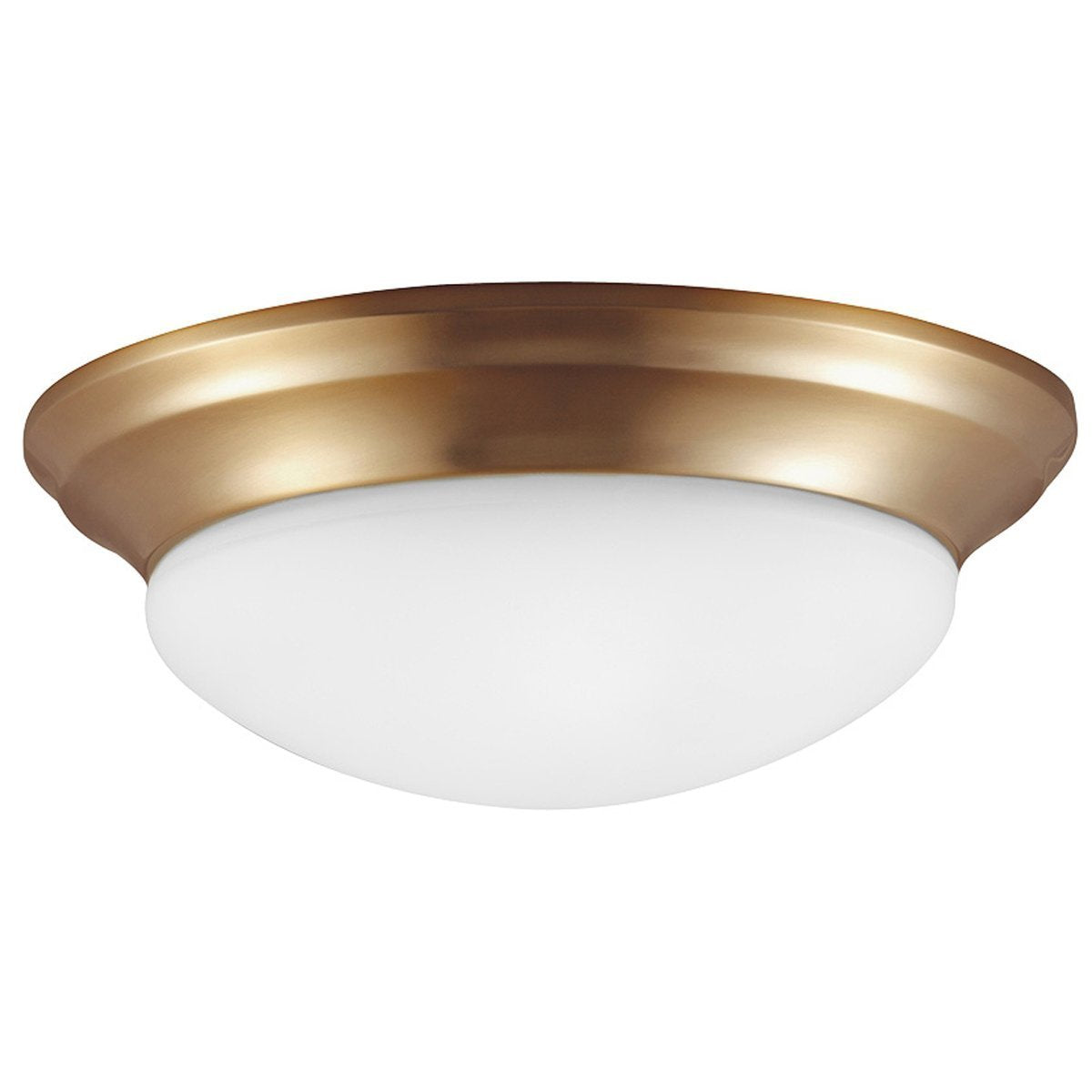 Sea Gull Lighting Nash Steel Three Light Ceiling Flush Mount