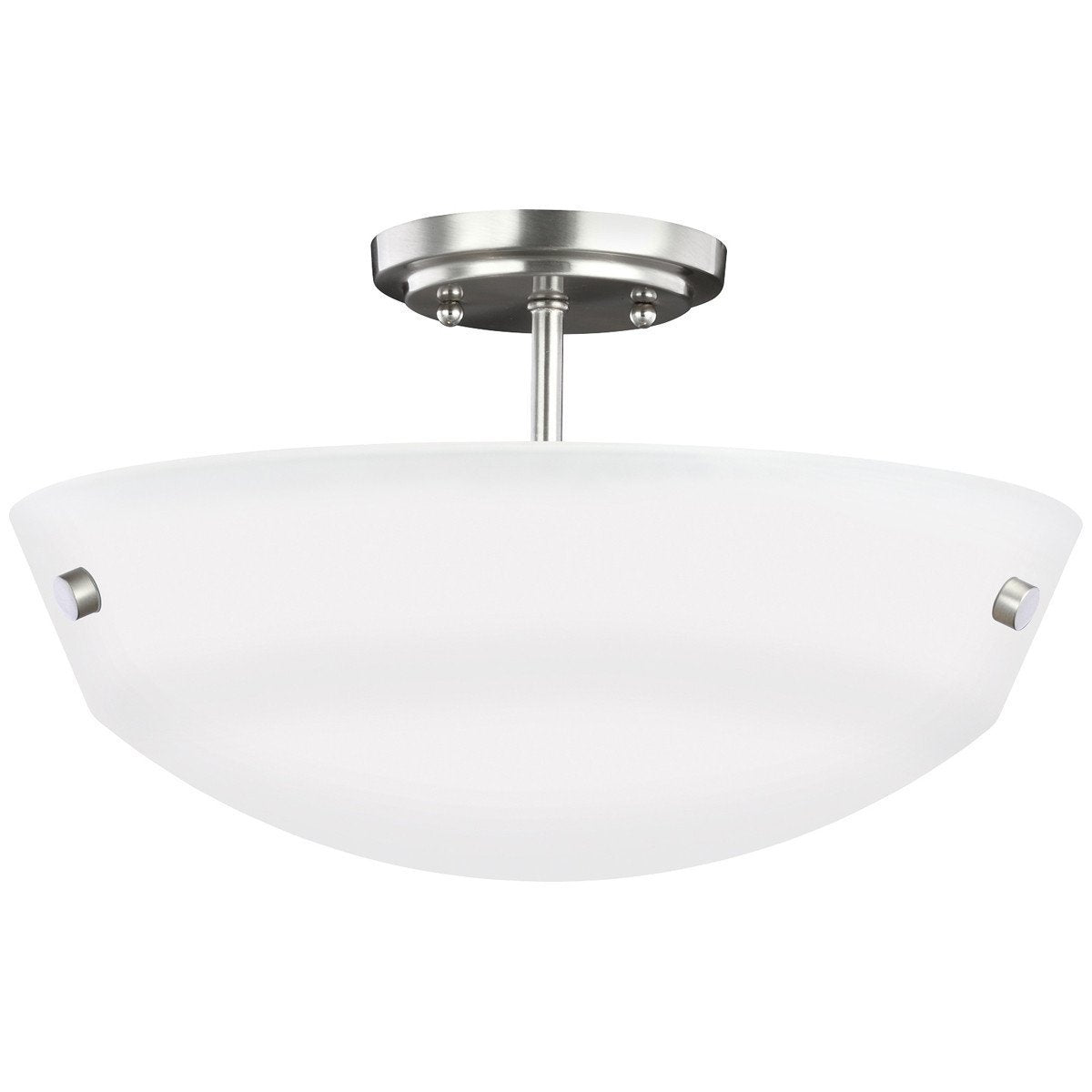 Sea Gull Lighting Kerrville 2-Light Semi-Flush Convertible Pendant