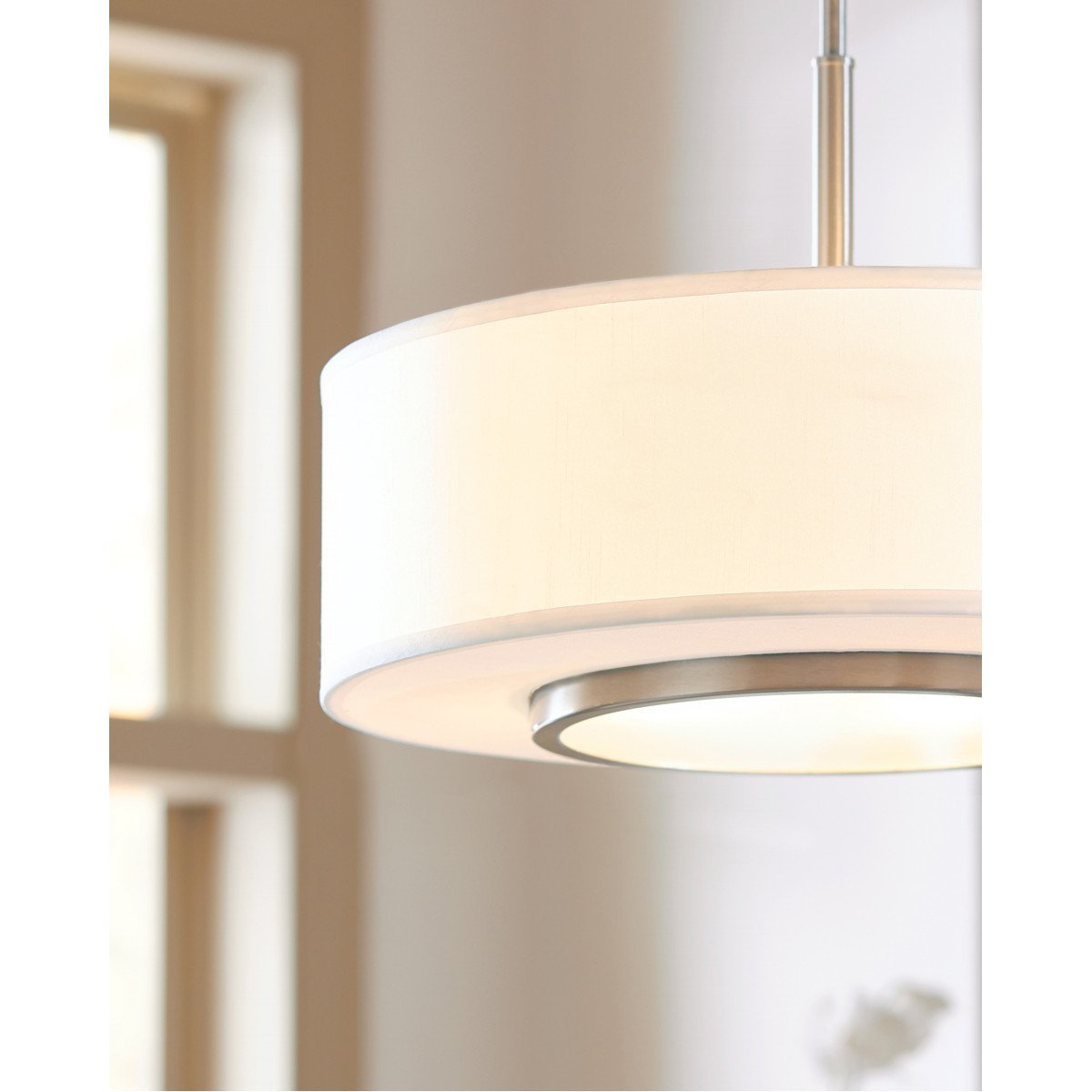 Sea Gull Lighting Nance 2-Light Semi-Flush Convertible Pendant