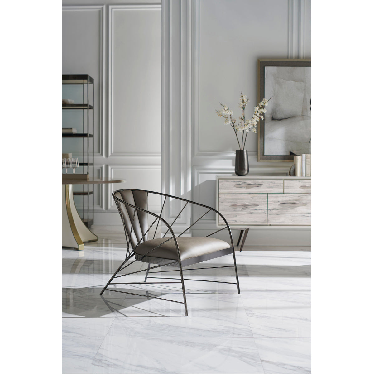 Caracole Signature Metropolitan Live Wire Chair